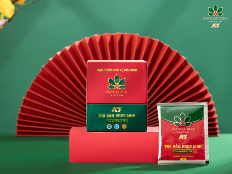 Trà Sâm Ngọc Linh giúp thanh nhiệt, mát gan là lựa chọn tuyệt vời từ ưu đãi tháng 3 của K5.
