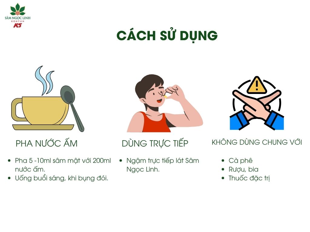 Cách sử dụng sâm ngâm mật hiệu quả có thể bạn chưa biết.