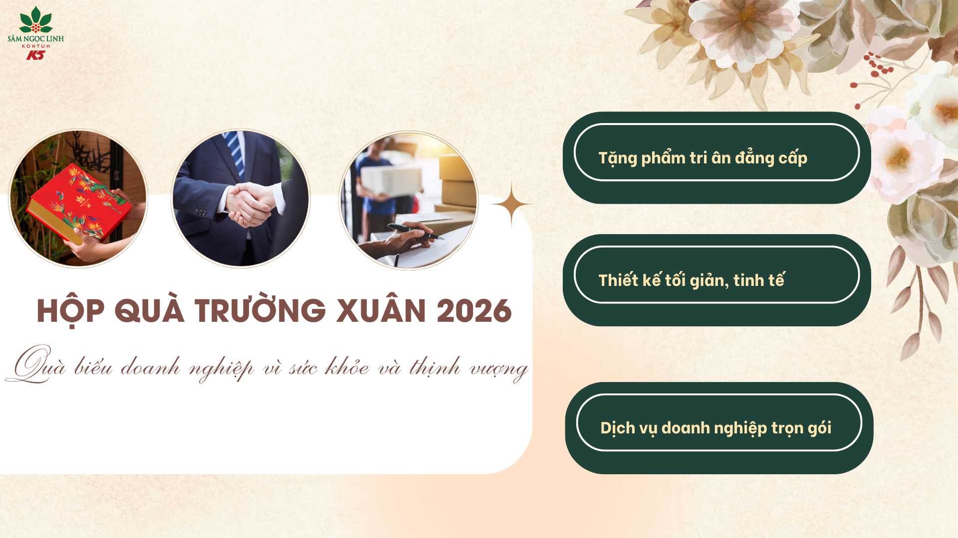 Hộp quà Trường Xuân – Quà biếu doanh nghiệp vì sức khỏe & thịnh vượng.