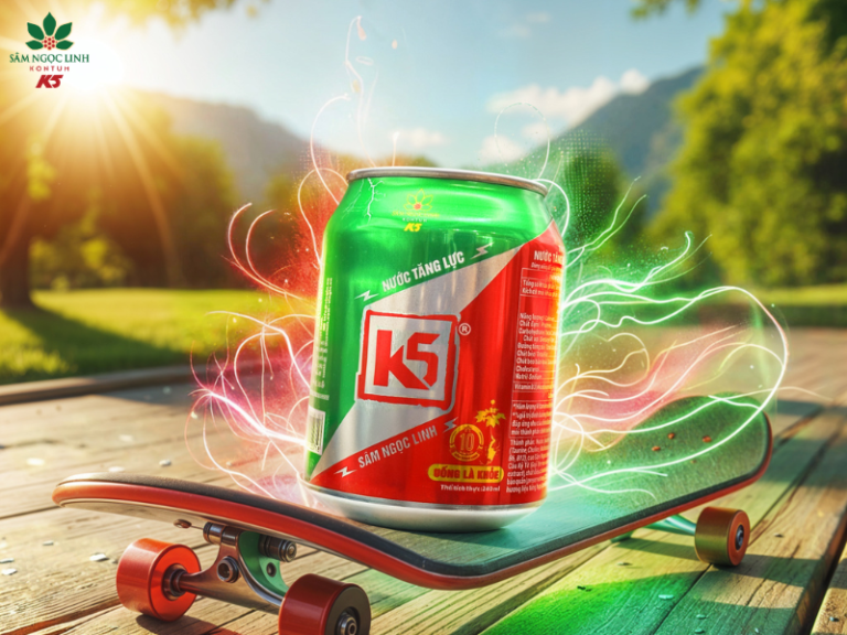 Nước tăng lực sâm K5 mang đến lựa chọn mới cho người tiêu dùng.
