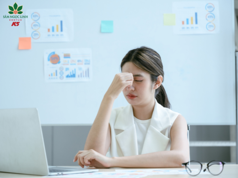 Cơ thể mệt mỏi khiến ta khó phục hồi năng lượng.