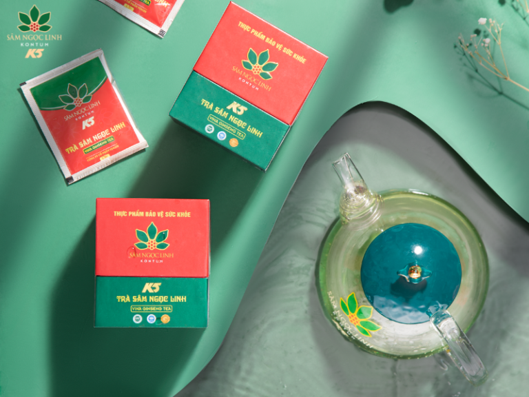 Trà Sâm Ngọc Linh giúp tăng cường đề kháng và giảm stress.
