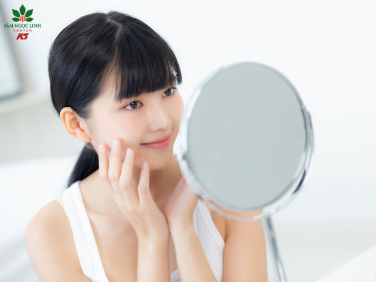 Da khỏe trông thấy khi sử dụng sản phẩm một cách kiên trì.