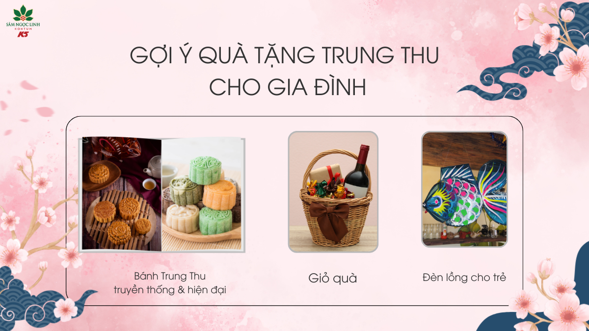 Những gợi ý quà tặng Trung Thu cho gia đình.