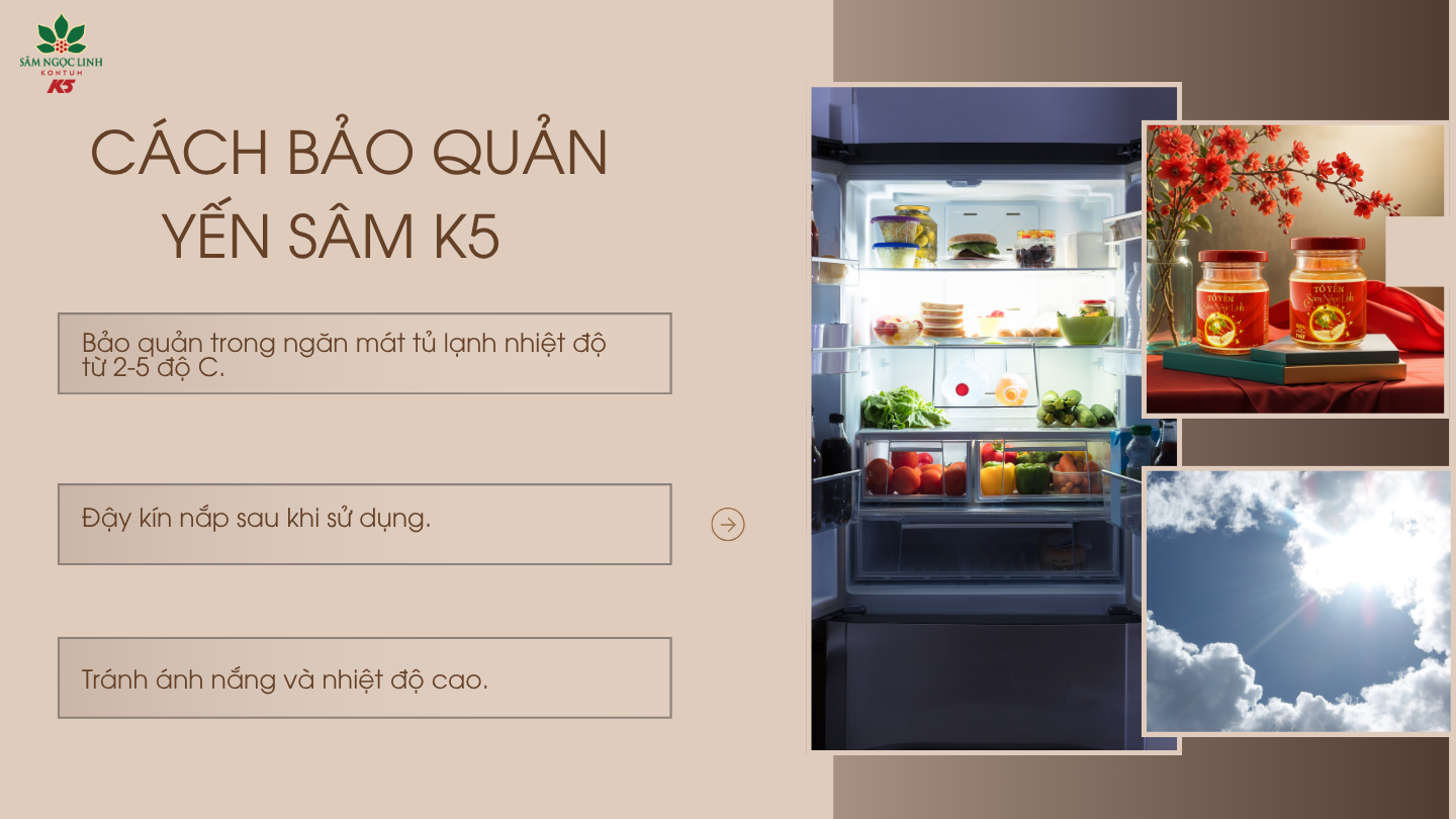 Cách bảo quản sản phẩm đơn giản tại nhà.