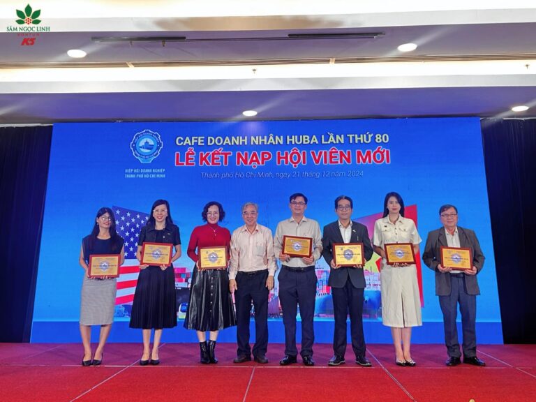 Sâm Ngọc Linh K5 chính thức trở thành thành viên của hội Cafe Doanh nhân Huba.