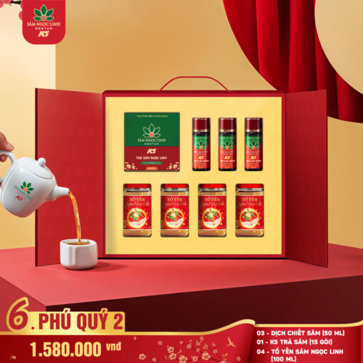  Hộp quà Phú Quý 2 như là lời chúc một năm đầy phú quý, thành công viên mãn.