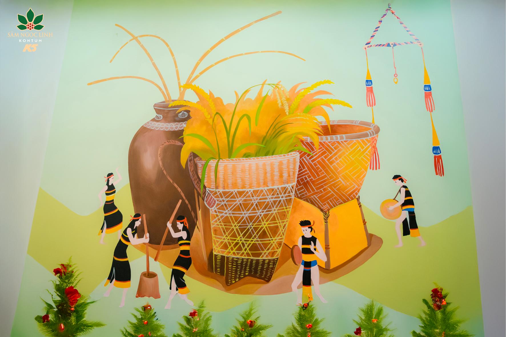 Trang trí bên trong showroom Quảng Ngãi.