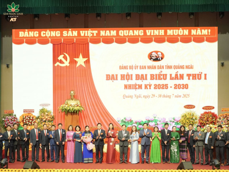 Ban Chấp hành Đảng bộ UBND tỉnh khóa I, nhiệm kỳ 2025-2030 ra mắt đại hội.
