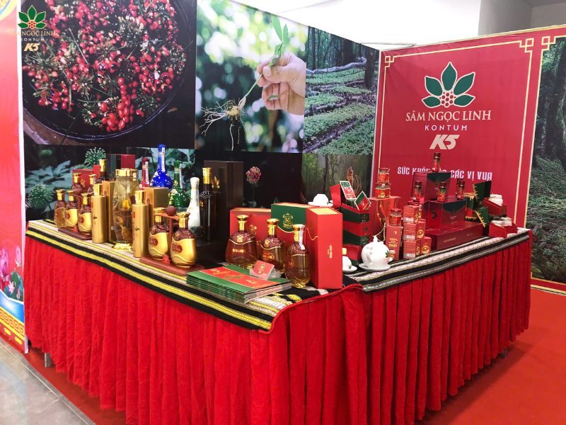 Gian hàng K5 trưng bày tại đại hội.