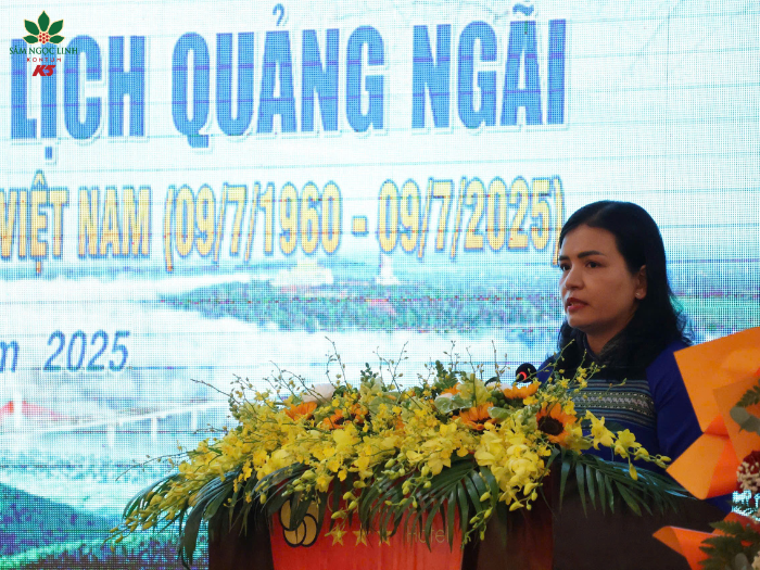 Phó Chủ tịch thường trực UBND tỉnh Y Ngọc phát biểu tại toạ đàm.