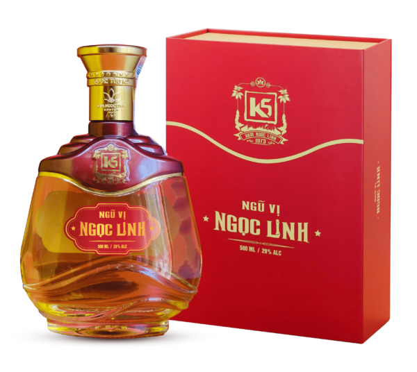 Rượu Sâm Ngọc Linh K5 Ngũ Vị